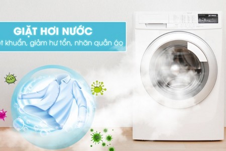 CÔNG NGHỆ GIẶT HƠI NƯỚC